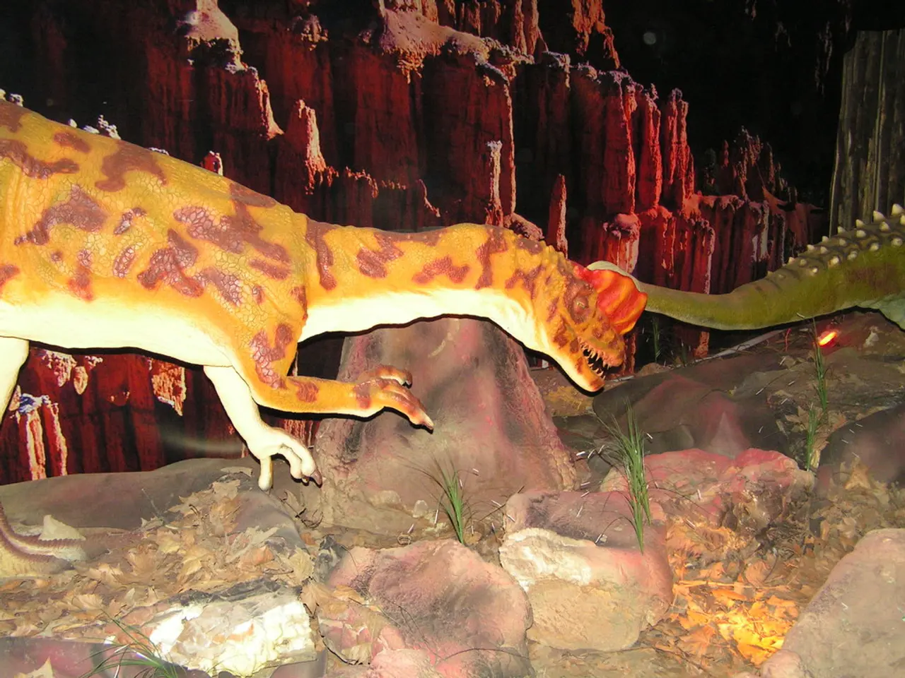 Young Child Uncovers Prehistoric Dinosaur Footprints, Estimated to be 220 Million Years Old, on a...