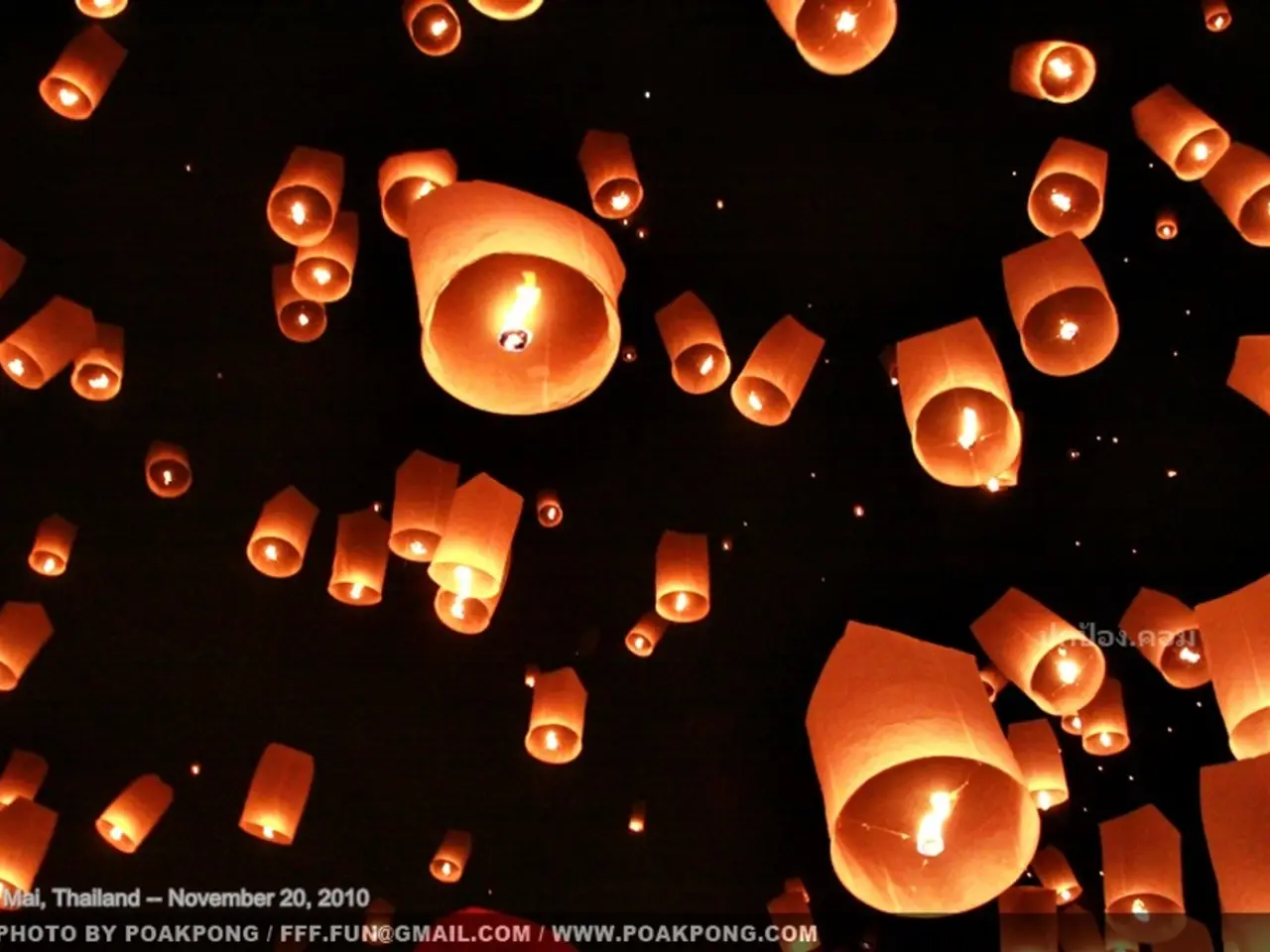 Christmas glow radiates from Capiz lanterns