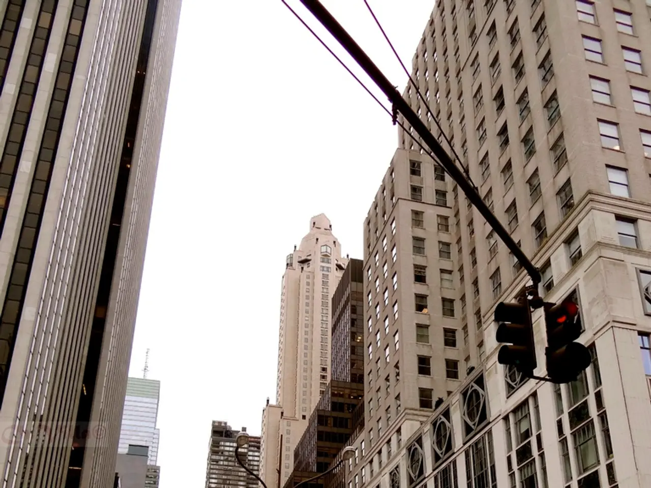 Heavy vehicular congestion pervades city streets today.