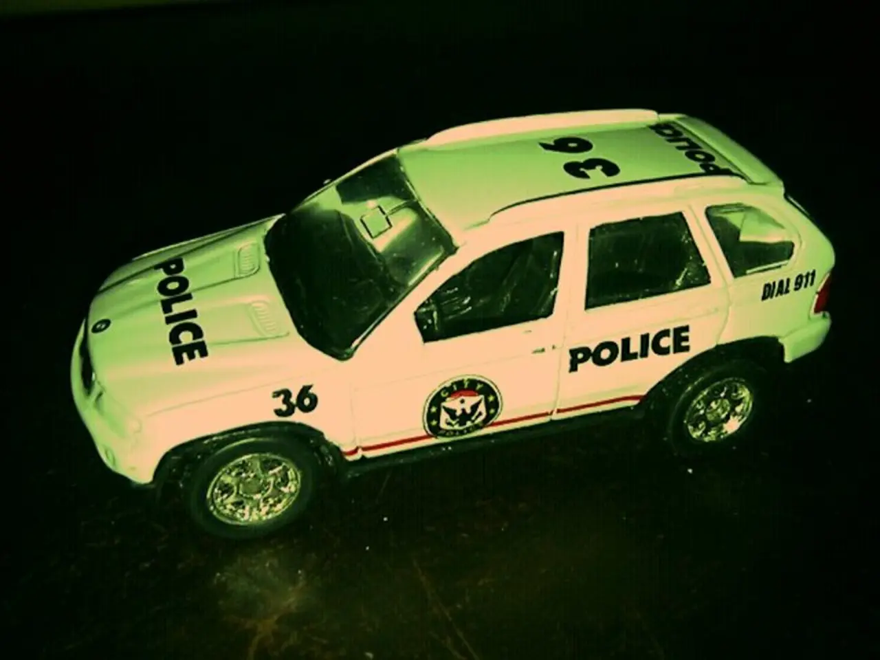 Law enforcement intervention at a forum due to a pepper gun incident, with a subsequent probe...