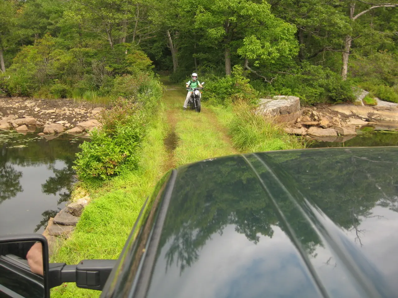 Biker meets tragic end following wreck on slick surface