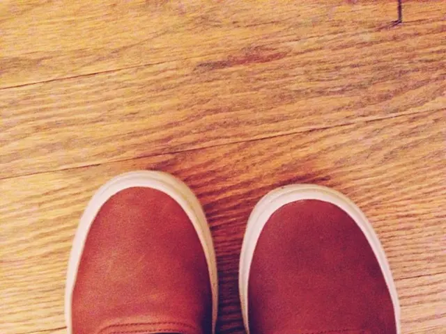 Chic Fashion: Current Trend - Brown trainers proving popular picks to elevate any stylish outfit.