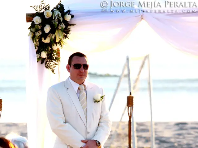 Couple Mike and Leyla Heiter approve plans on the Amalfi Coast