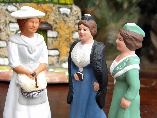 Expanded to a broad dimension with a width of