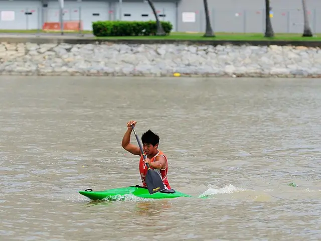 River Recreation in Rednitz During Summer Proves Green Policies Effective