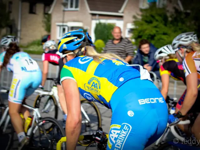 Charity event involving a nocturnal bike ride to raise funds for a domestic abuse organization