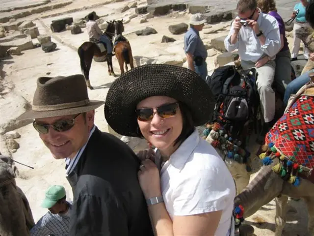 Drones, while soaring above the camel race in Al Batinah South, Oman, snapped mesmerizing shots of...