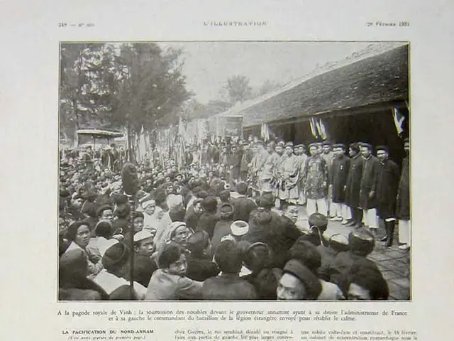 In this extensive family tree derived from a recent data collection, seven generations of around...