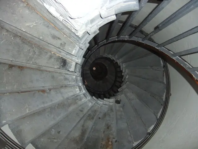 Ascending the 4,444 staircase of Flørli Mountain in Norway (Picture credit: Andrew Evans,...