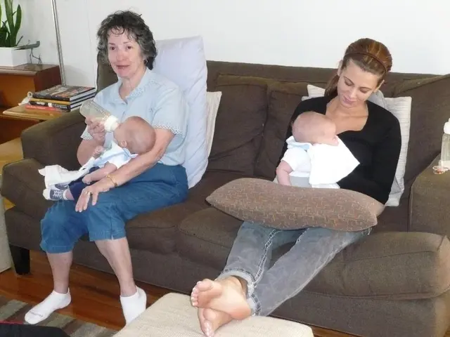 Parent juggling numerous household duties and carrying a heart brimming with love, affectionately...