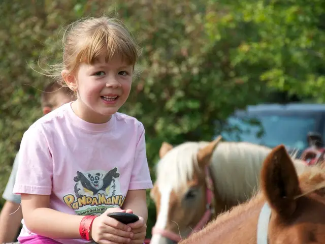 Equine Loyalty: Young Girl's Distinctive Call Summons Galloping Steed