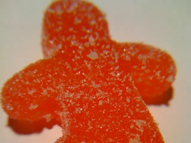 Preserved Jalapeno Peppers Coated in Sweet Syrup, Known as Cowboy Candy