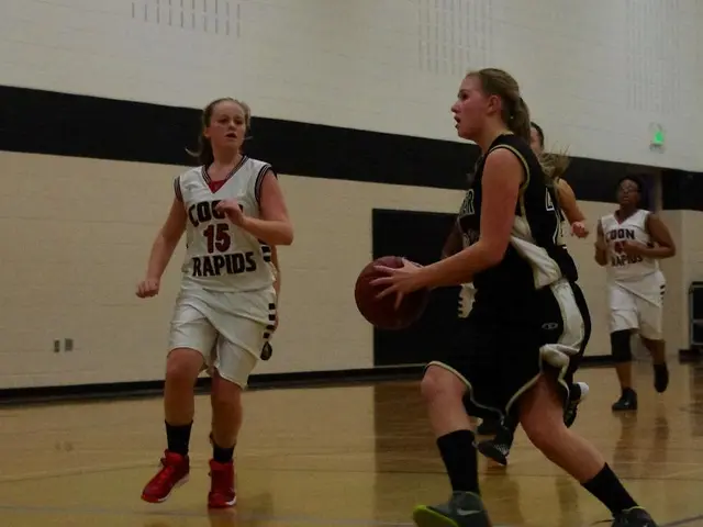 Athletes persevere following a challenging match in basketball