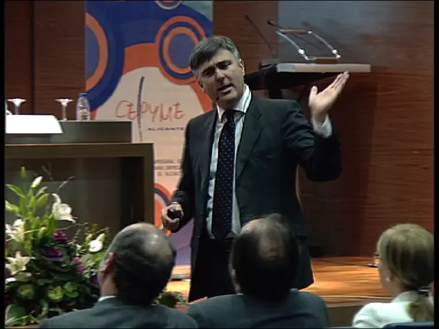 Performs Self-Composed Ballad: Mayor exhibits extraordinary action at party assembly gathering