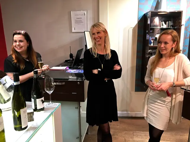 Women are directed towards advancements in their careers.