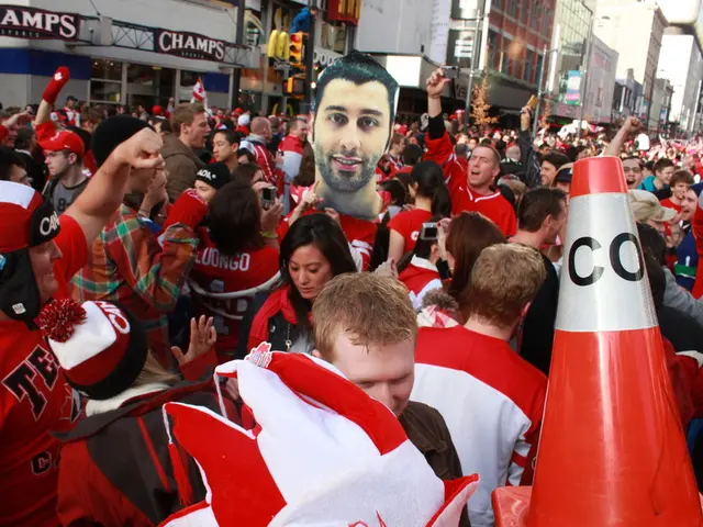Town hall approaches under the ominous glare of a black sun