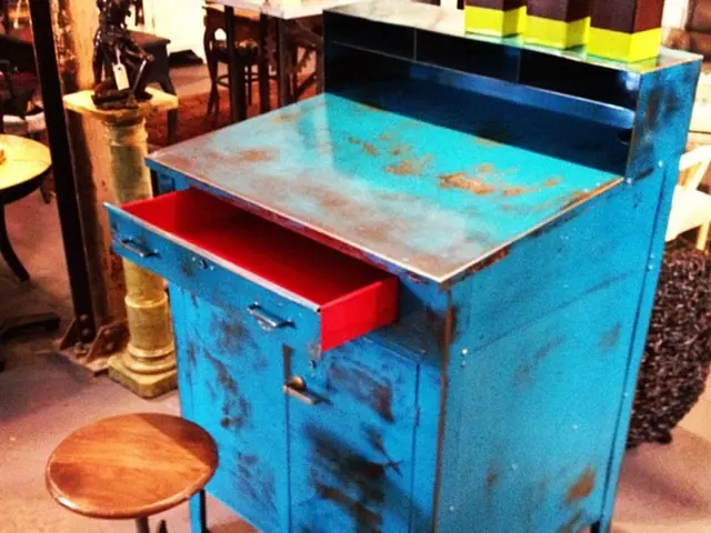 Slightly more muted in color and possessing a somewhat squarer shape?