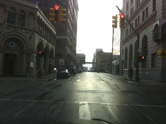 Elderly individual struck by vehicle while crossing the road