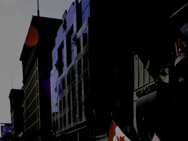 In this image there is the sky towards the top of the image, there are buildings towards the right...