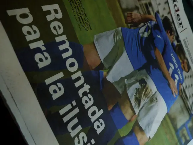 In this picture, we see a newspaper and a saucer are placed on the table. In the newspaper, we see...